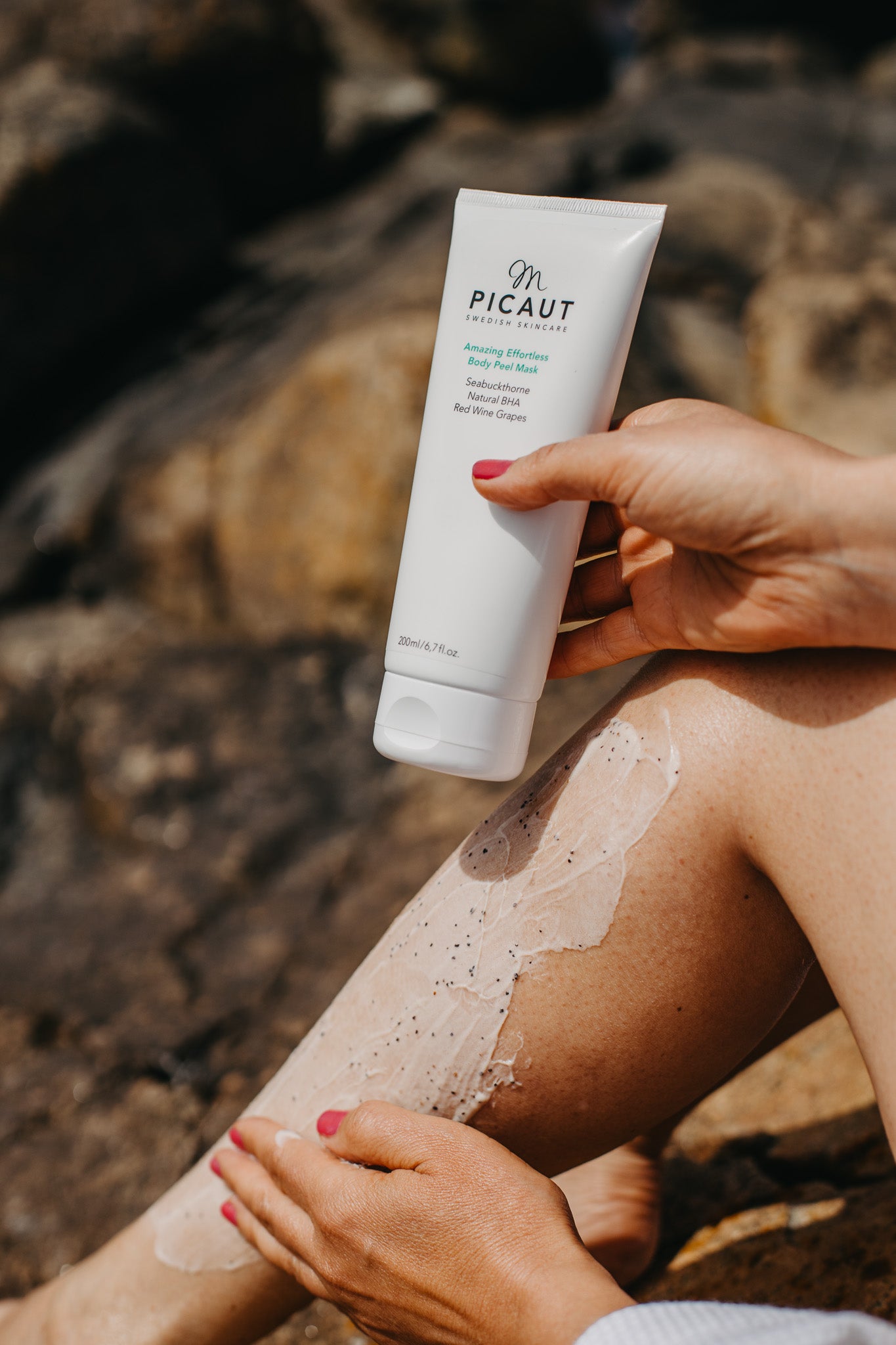 Fotmassage med peeling (30 min)